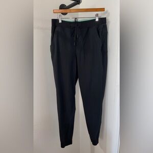 Bird Dogs Joggers Mens Size Large Black Boom For Your Boomstick Lined Pants